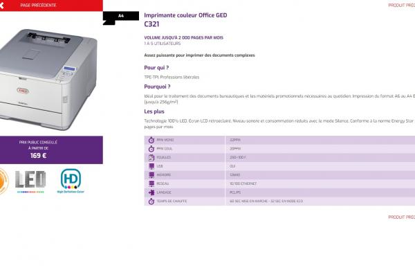 Composant Catalogue Joomla