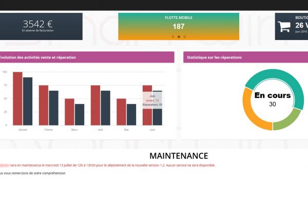 Portail Extranet Gestion de Flotte Mobile